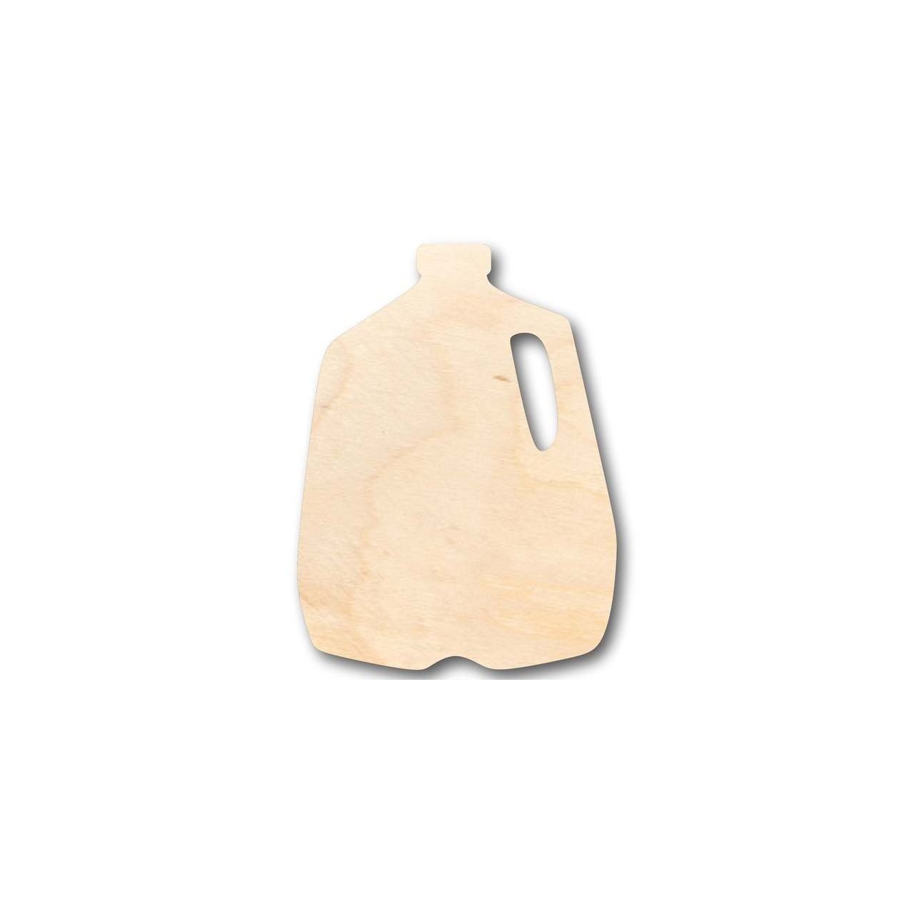 Wood Milk Jug Shape - Kitchen - Food - Craft - up to 46" DIY