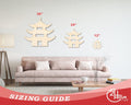 Unfinished Wood Pagoda Shape | Craft Cutout | up to 46