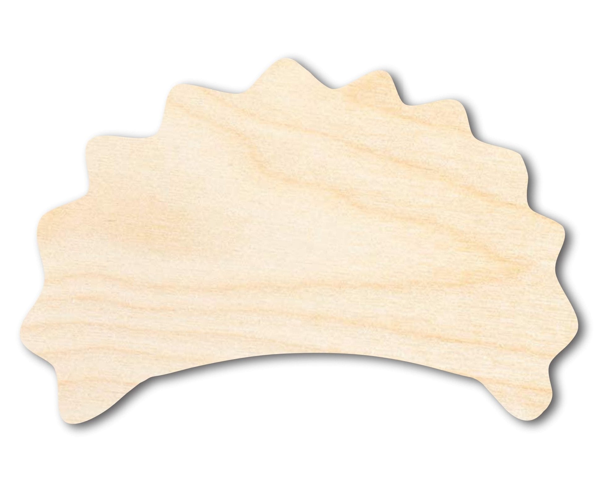 Wood Pierogi Silhouette Shape - Craft - up to 46"
