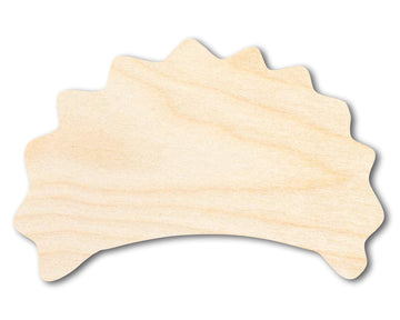 Wood Pierogi Silhouette Shape - Craft - up to 46"