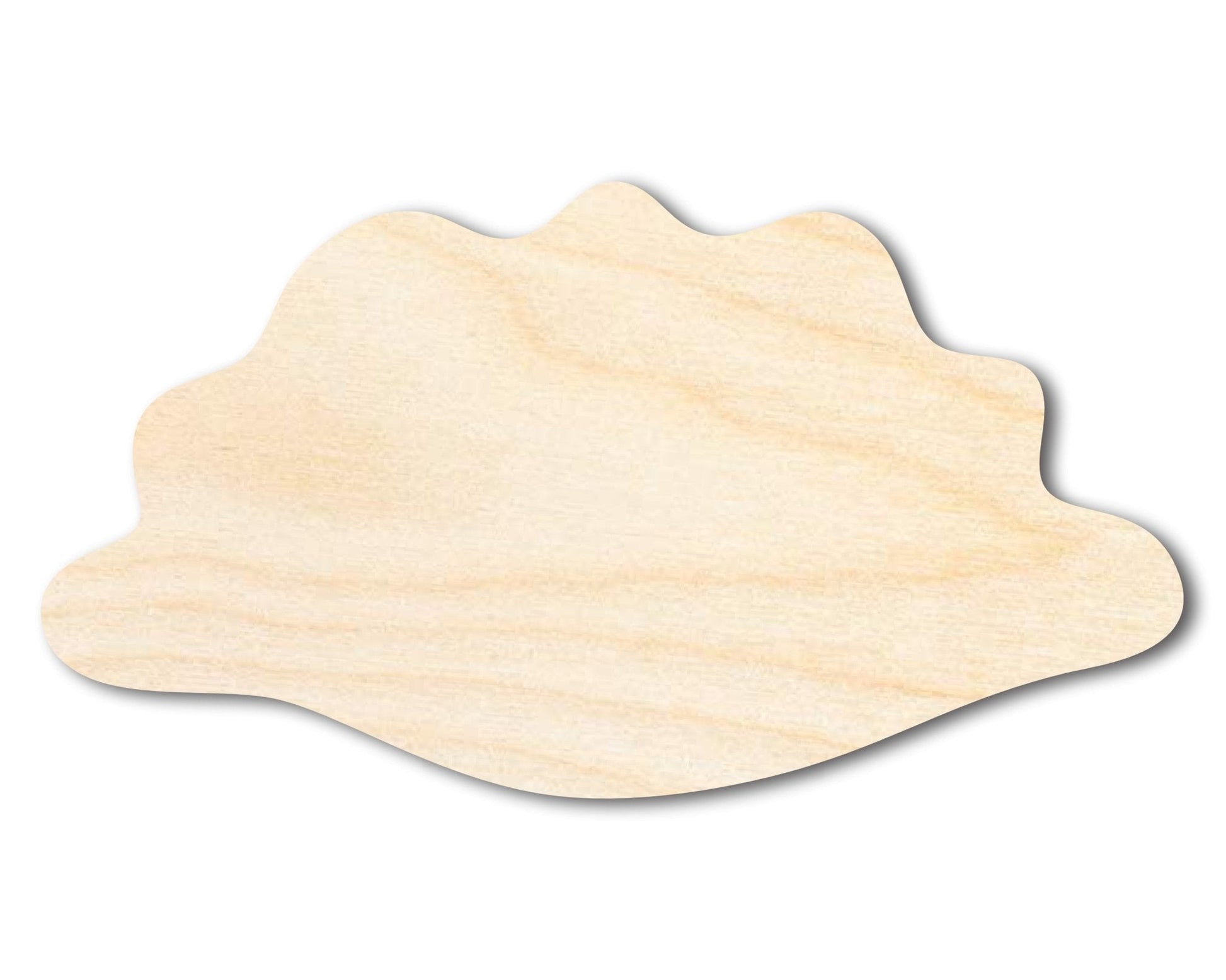 Wood Pierogi Silhouette Shape - Craft - up to 46"