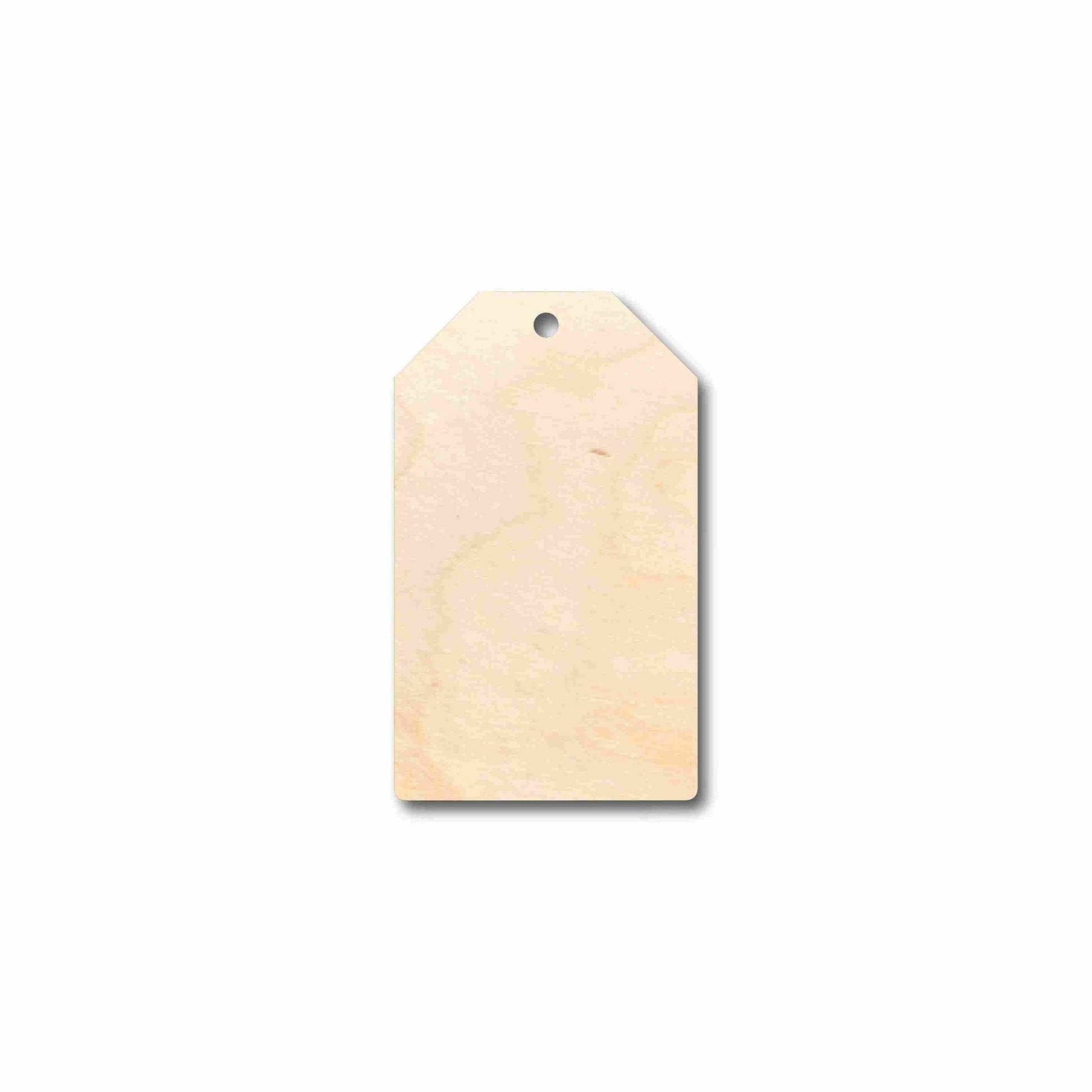 Price Tag Product Tag Wood Cutout - Unfinished Door Hanger - DIY Craft Shape Blanks - Laser Cut Shapes - Decor Cut Outs