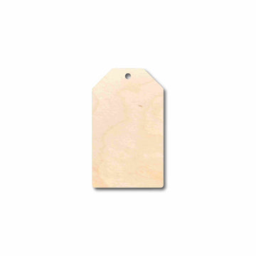 Price Tag Product Tag Wood Cutout - Unfinished Door Hanger - DIY Craft Shape Blanks - Laser Cut Shapes - Decor Cut Outs