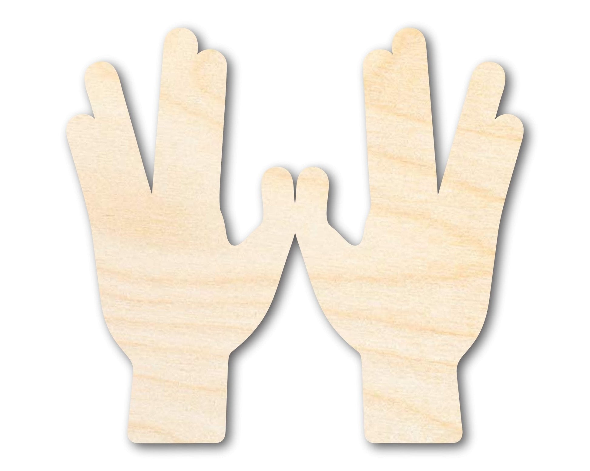 Wood Priestly Blessing Hands Shape | DIY Craft Cutout | up to 46" DIY