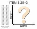 Unfinished Wood Question Mark Symbol 2 Pieces - Batman Riddler - Craft - Wooden Cut Out Cutouts Blank DIY