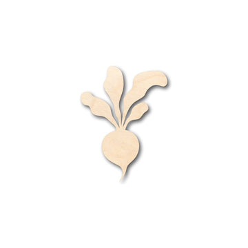 Wood Radish Shape - Farm - Garden Marker - Food - Craft - up to 46" DIY