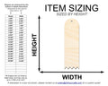 Unfinished Wood Rounded Zig Zag Bookmark Shape | DIY Craft Cutout | up to 12
