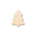 Unfinished Wood Simple Christmas Tree Shape - Craft - up to 46