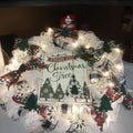 Unfinished Wood Simple Christmas Tree Shape - Craft - up to 46