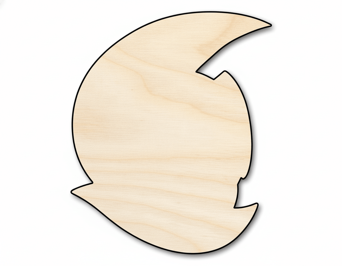Unfinished Wood Spartan Mascot Shape | DIY Craft Cutout | up to 46" DIY