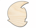 Unfinished Wood Spartan Mascot Shape | DIY Craft Cutout | up to 46