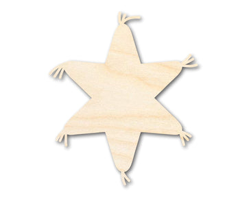 Unfinished Wood Star Pinata Shape | DIY Craft Cutout | up to 46" DIY