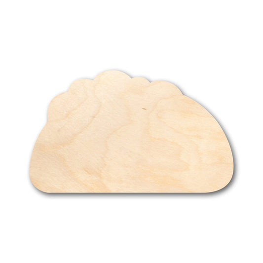 Wood Taco Shape - Craft - up to 46" DIY