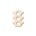 Unfinished Wood Traffic Light Shape - Craft - up to 46