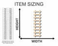 Unfinished Wood Train Track Shape - Craft - up to 46