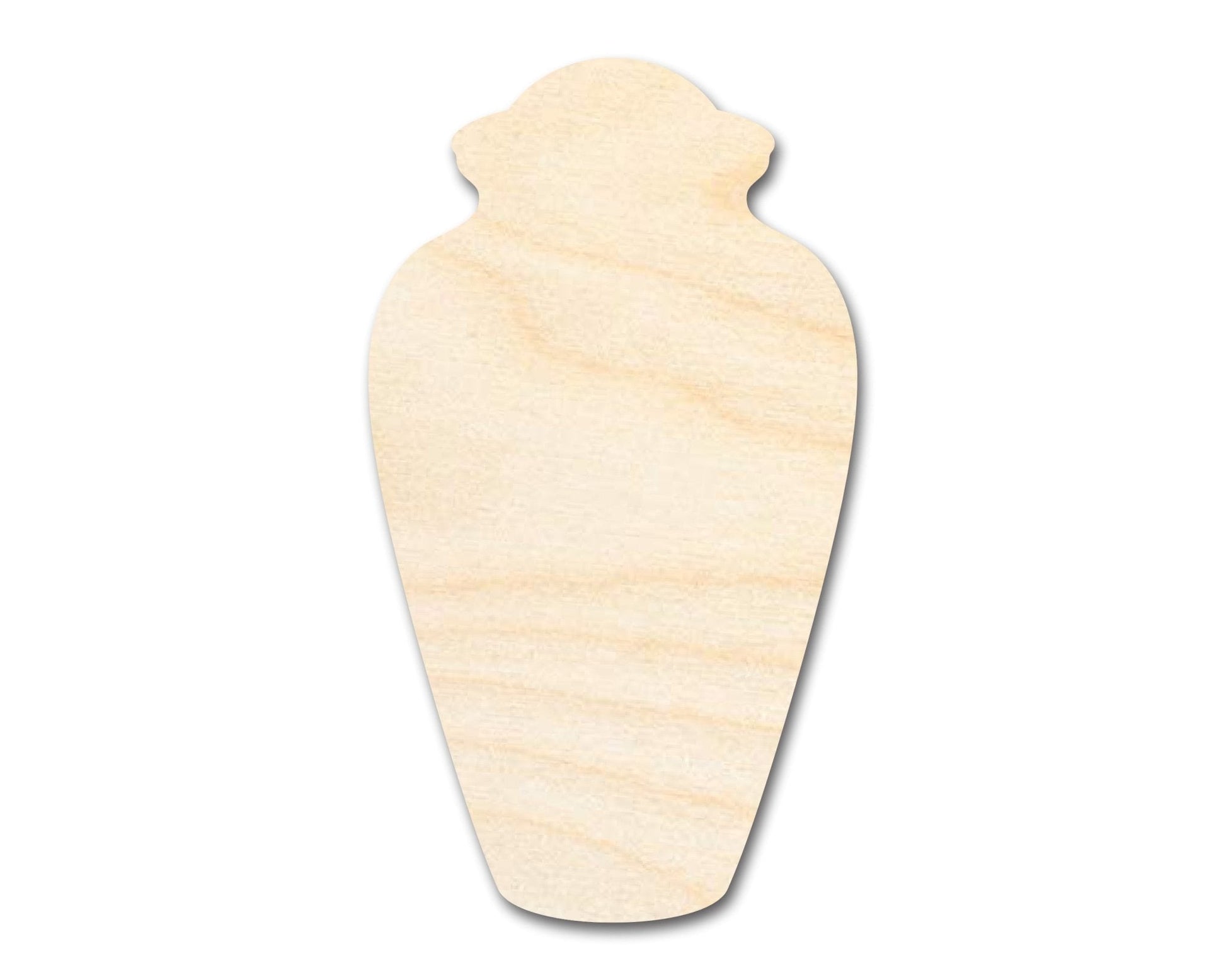 Urn Shape - Craft - up to 46" DIY Wood Cutout - Unfinished Door Hanger - DIY Craft Shape Blanks - Laser Cut Shapes - Decor Cut Outs