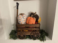 Unfinished Wood Wagon Wheel Shape | Rustic Farmhouse | DIY Craft Cutout | Up to 24