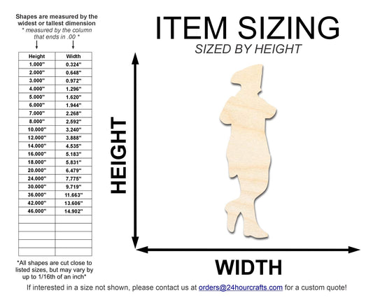 Unfinished Wood Cutout – Large Baltic Birch Plywood Shape | DIY Craft Projects