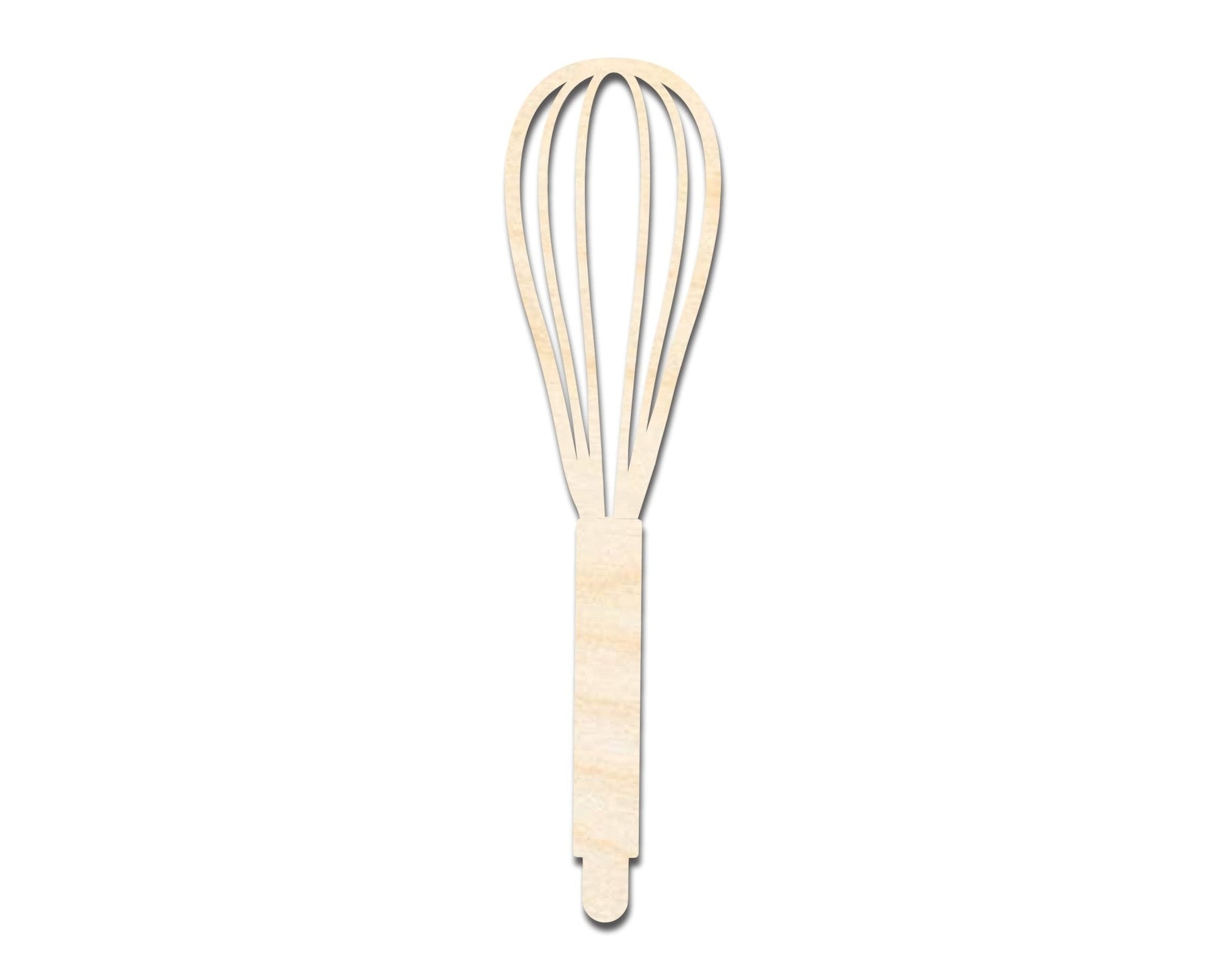 Wood Whisk Shape | DIY Craft Cutout | up to 46" DIY