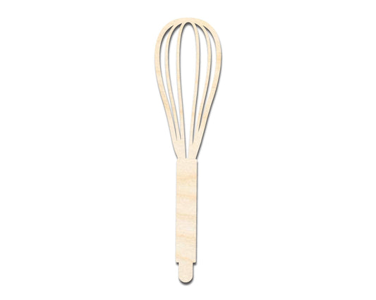 Wood Whisk Shape | DIY Craft Cutout | up to 46" DIY