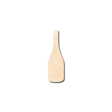 Wood Wine Bottle Silhouette - Craft- up to 46" DIY