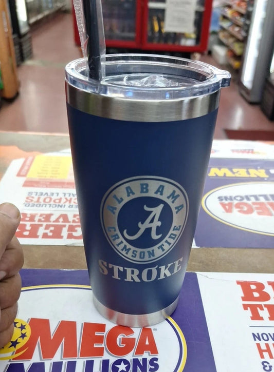 Tumblers- Game/ Football/fans logo with your name(Show your game spirit)